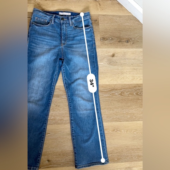 Athleta Sculptek Jeans Straight Leg Size 6 - Picture 9 of 9